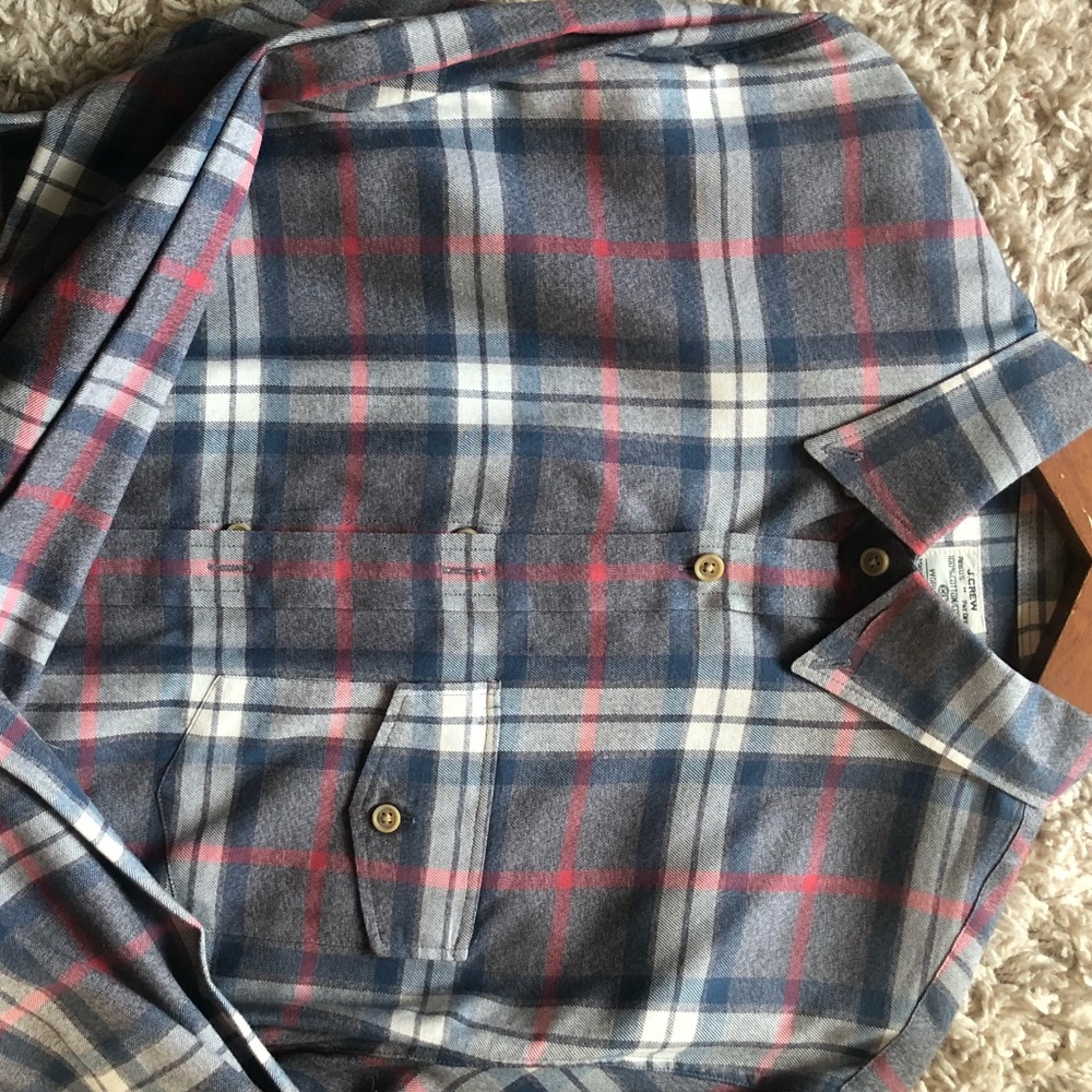 Men’s J.crew long sleeve plaid button up. Brandnew